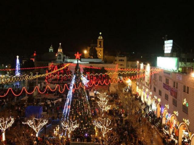 В Вифлеем на празднование Рождества приехали тысячи туристов