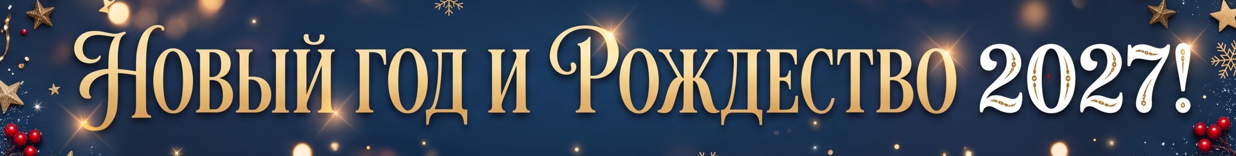 новый год и рождество 2027